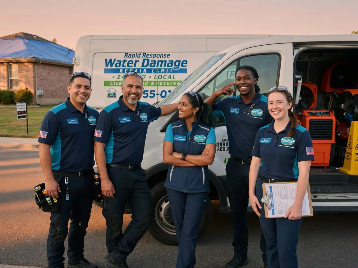 Water Damage Restoration company in Quanah, TX